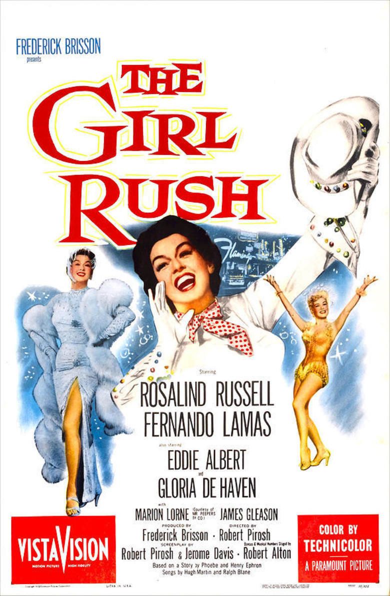 The Girl Rush movie poster