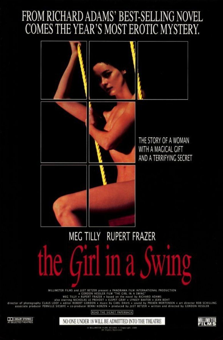 The Girl in a Swing (film) movie poster