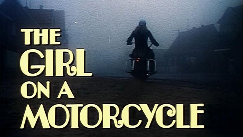 The Girl on a Motorcycle movie scenes