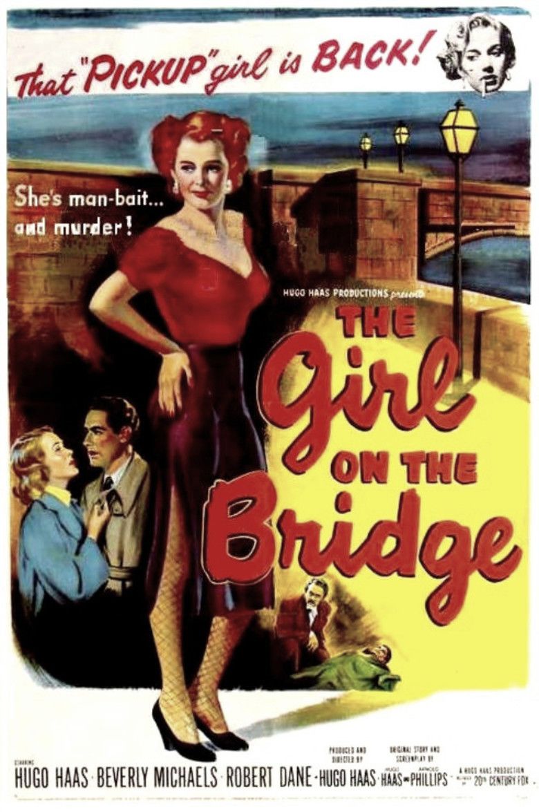 The Girl on the Bridge (1951 film) movie poster
