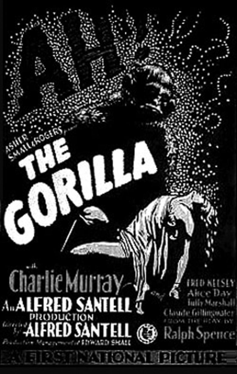 The Gorilla (1927 film) movie poster