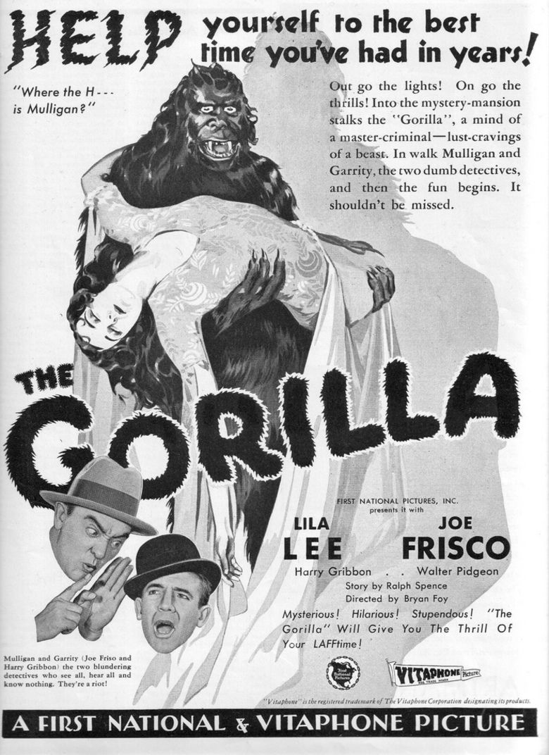 The Gorilla (1930 film) movie poster