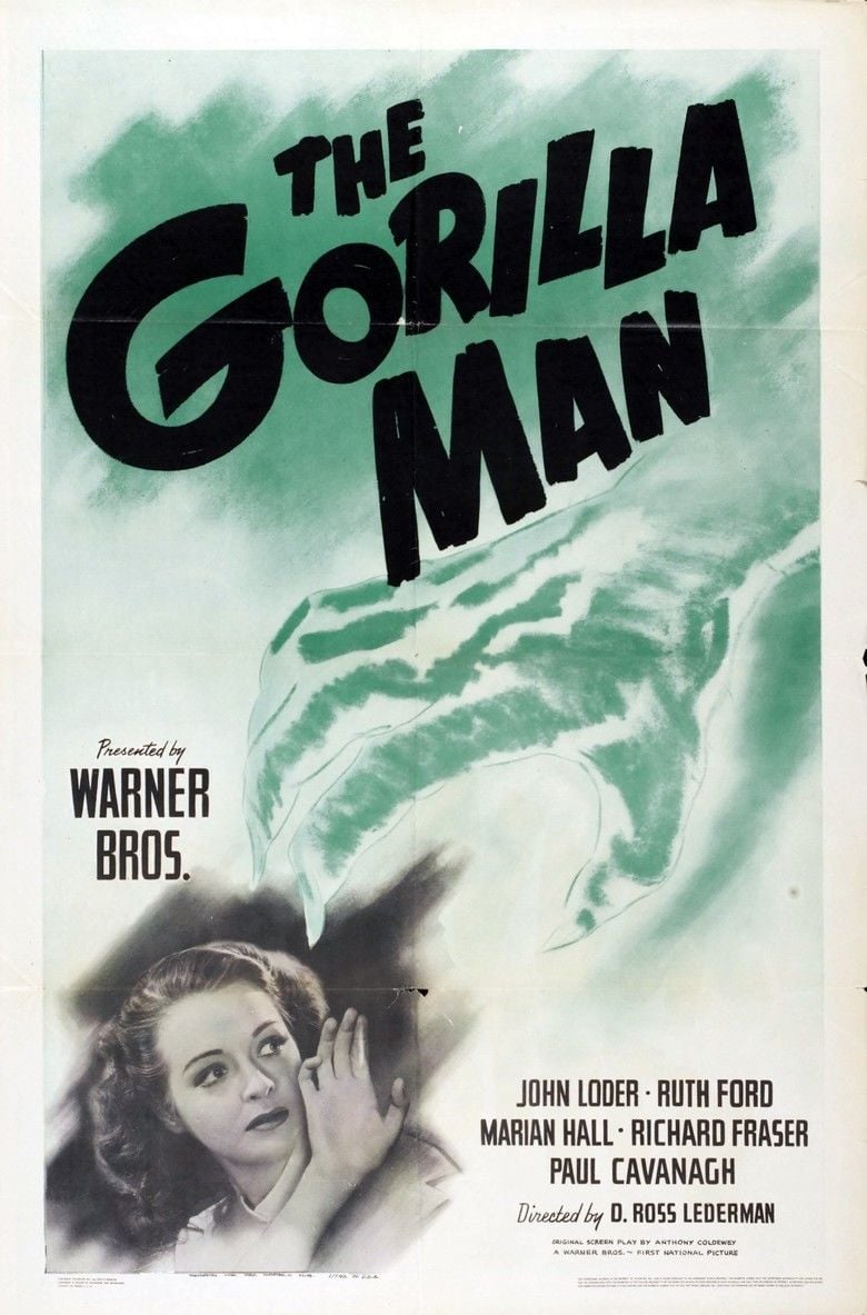 The Gorilla Man movie poster