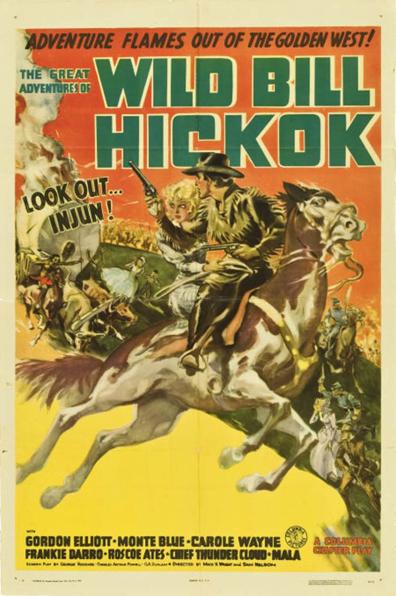 The Great Adventures of Wild Bill Hickok movie poster