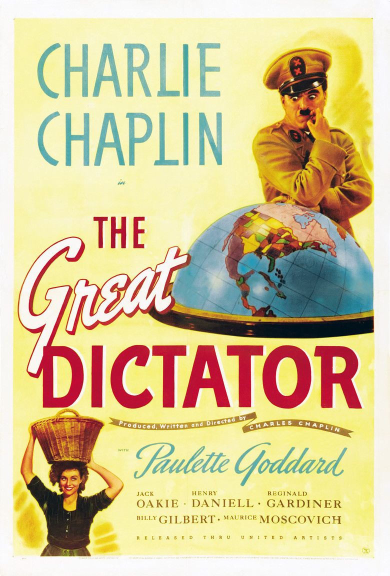 The Great Dictator movie poster