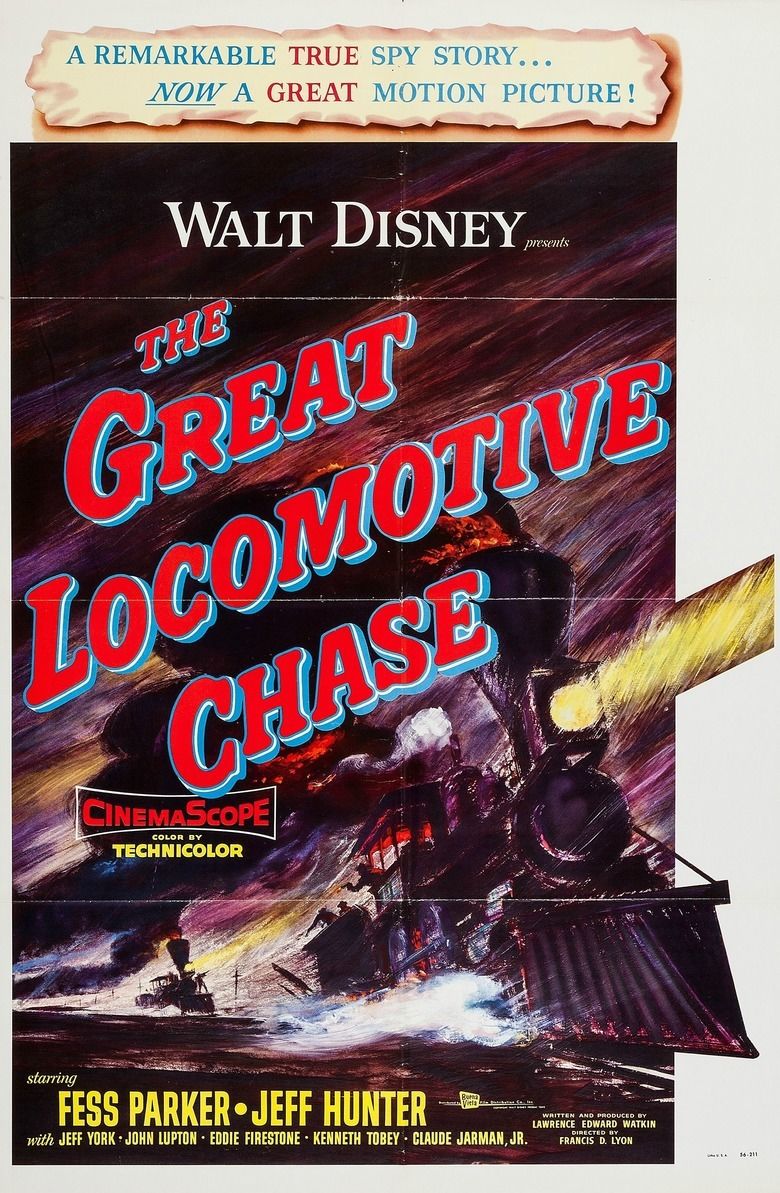 The Great Locomotive Chase movie poster
