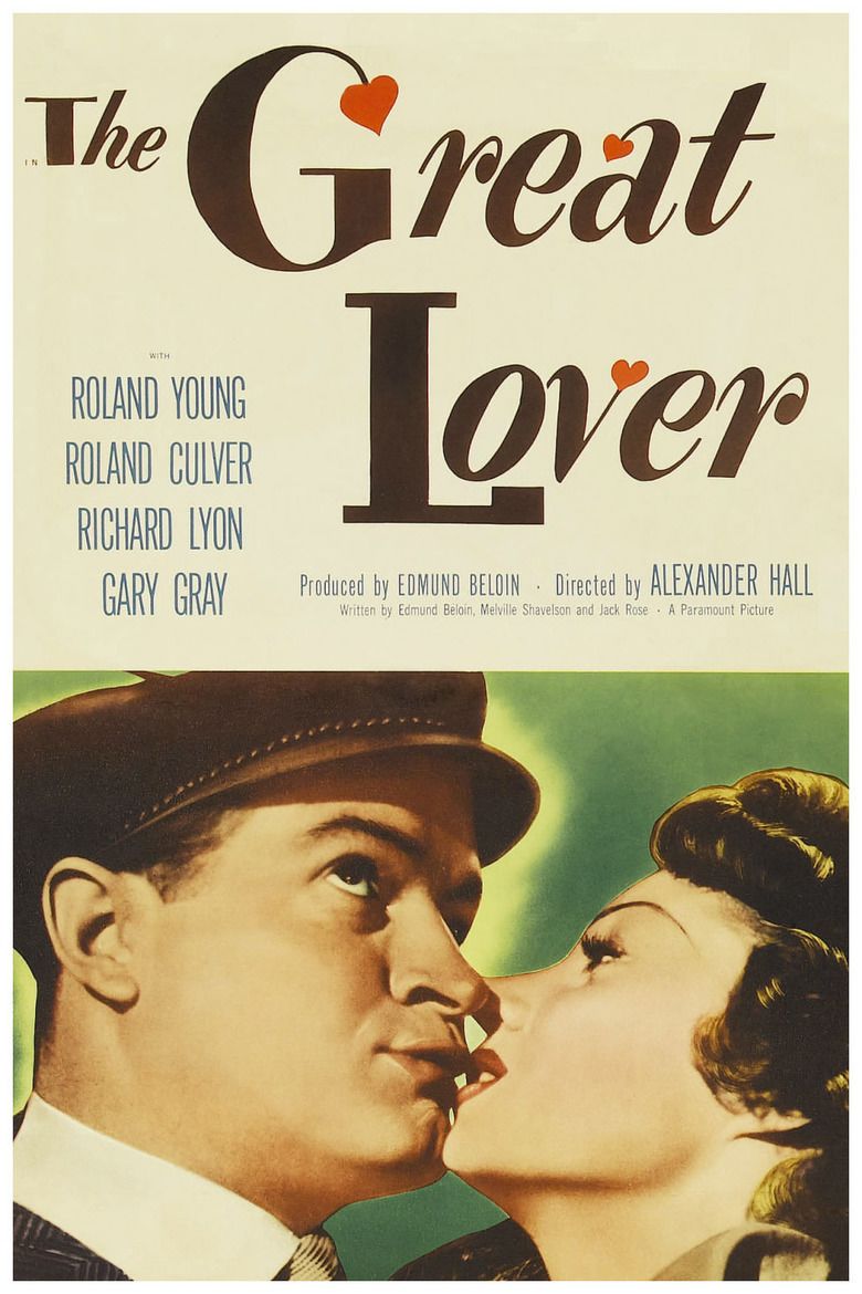The Great Lover (1949 film) movie poster