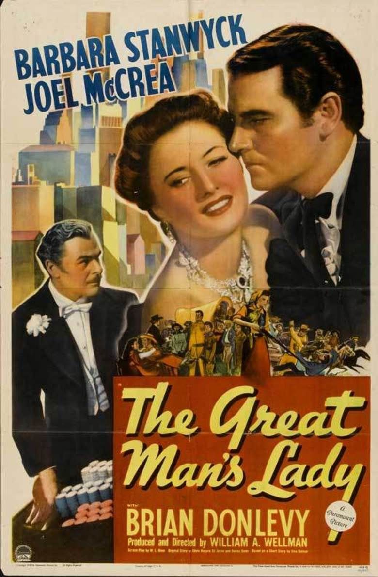 The Great Mans Lady movie poster