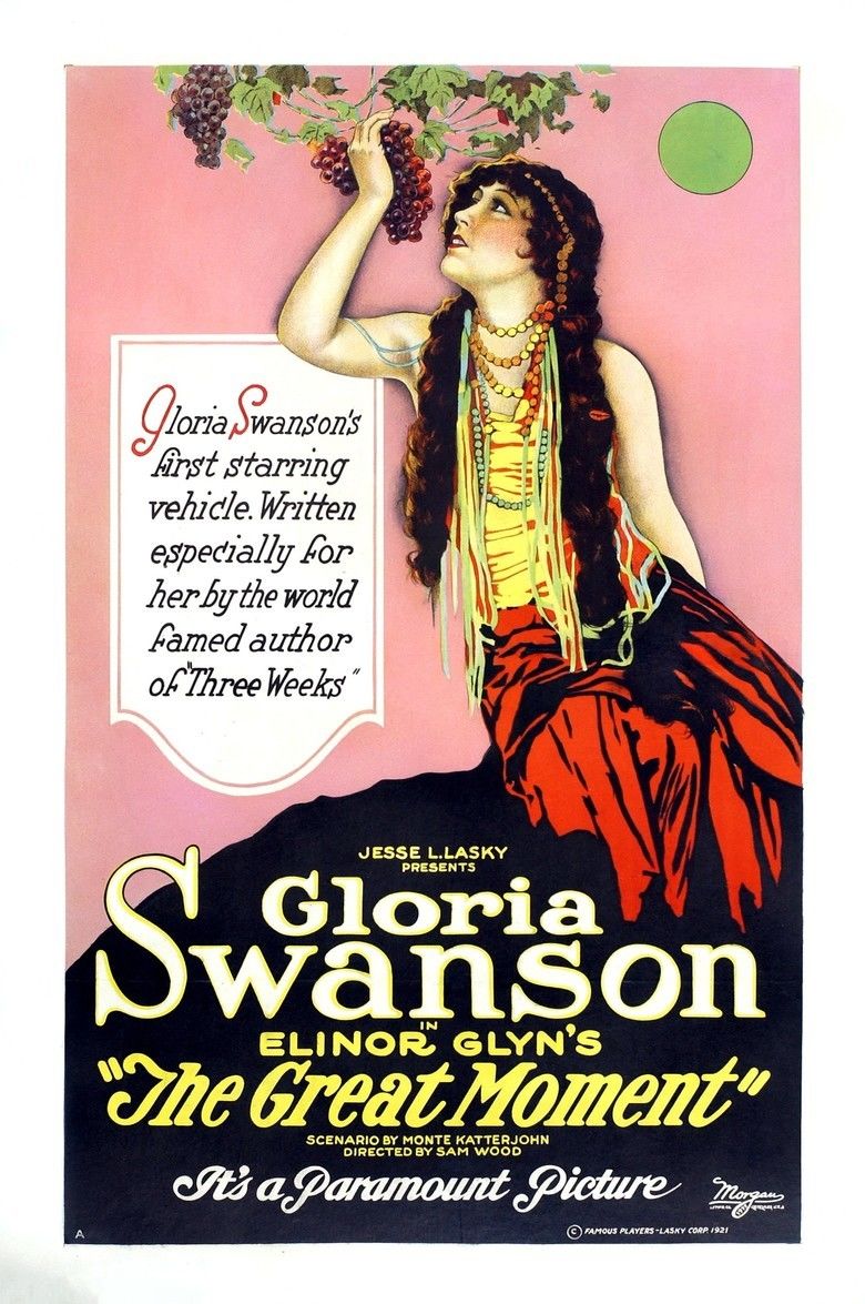 The Great Moment (1921 film) movie poster