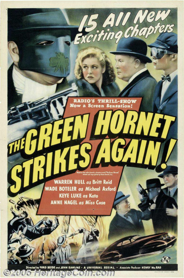 The Green Hornet Strikes Again! movie poster