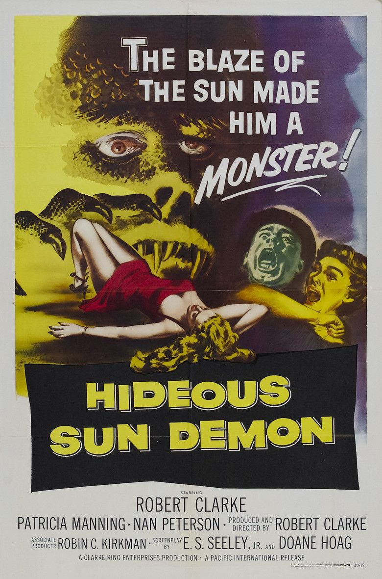 The Hideous Sun Demon movie poster