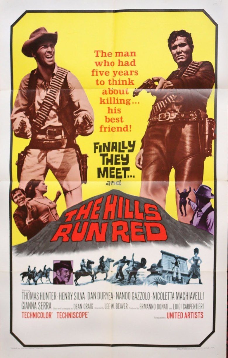 The Hills Run Red (1966 film) movie poster