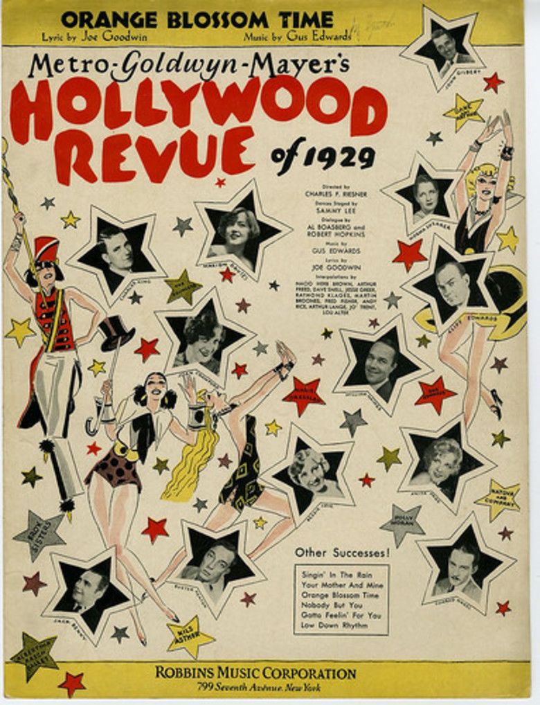 The Hollywood Revue of 1929 movie poster