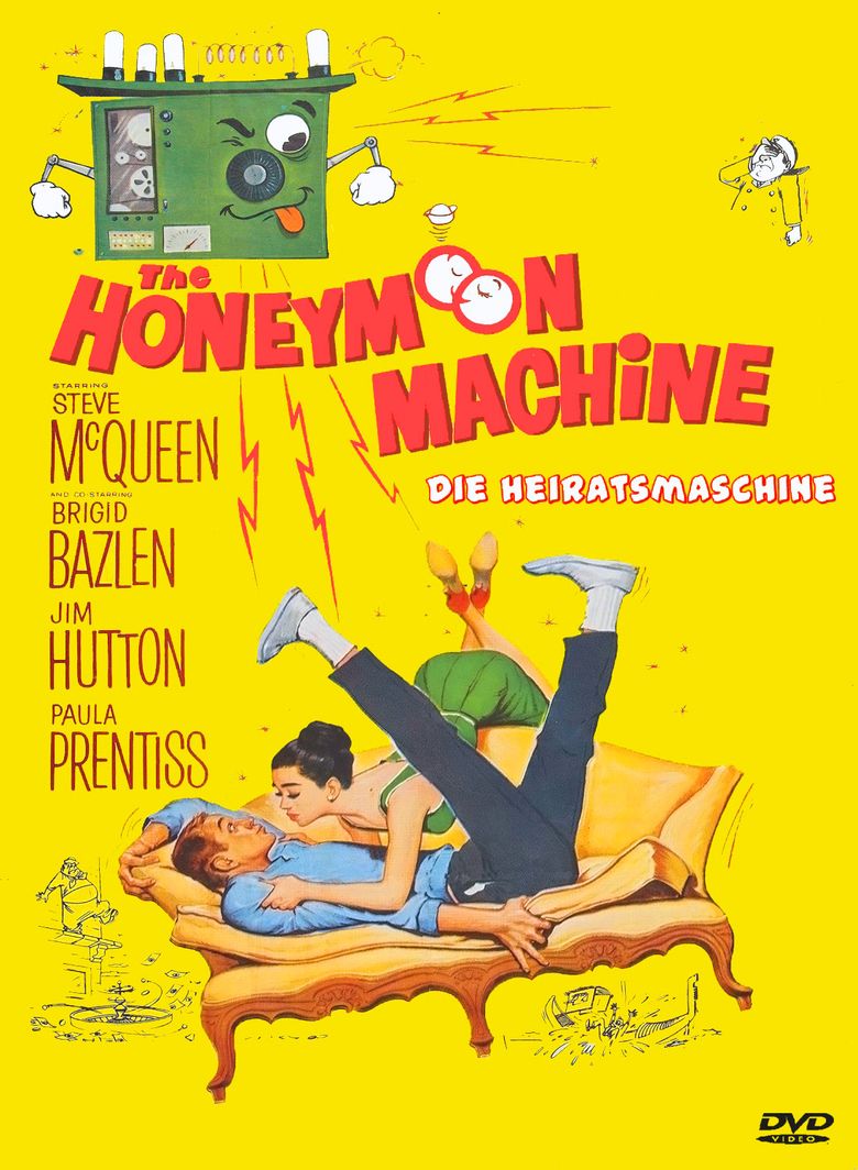 The Honeymoon Machine movie poster
