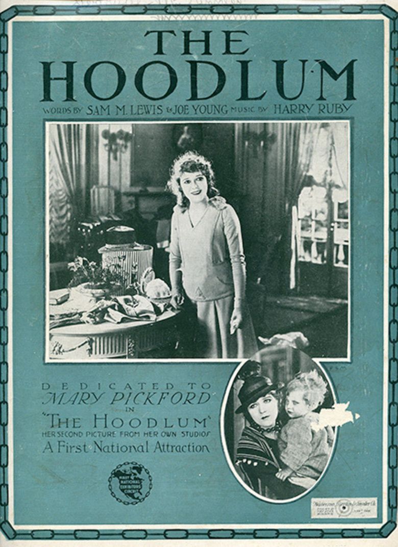 The Hoodlum (1919 film) movie poster