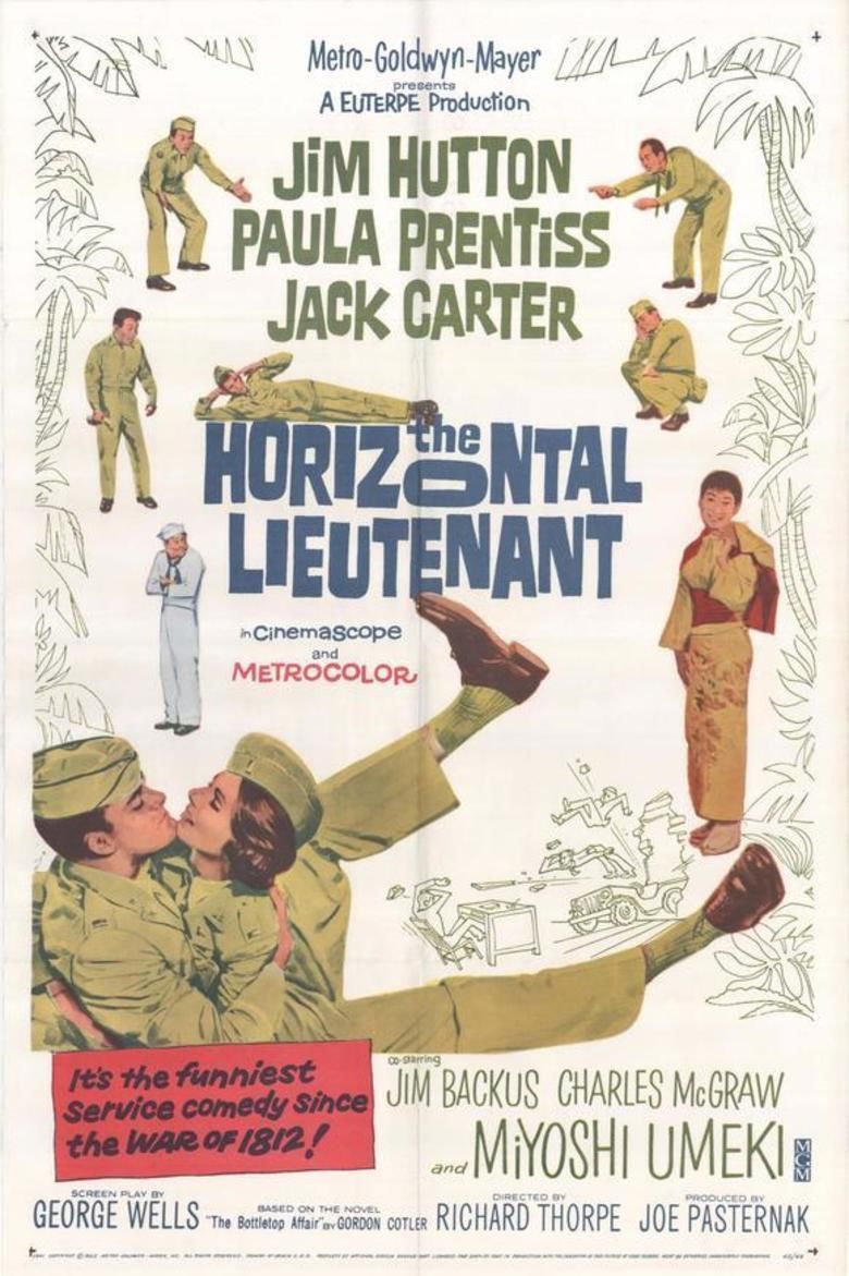 The Horizontal Lieutenant movie poster