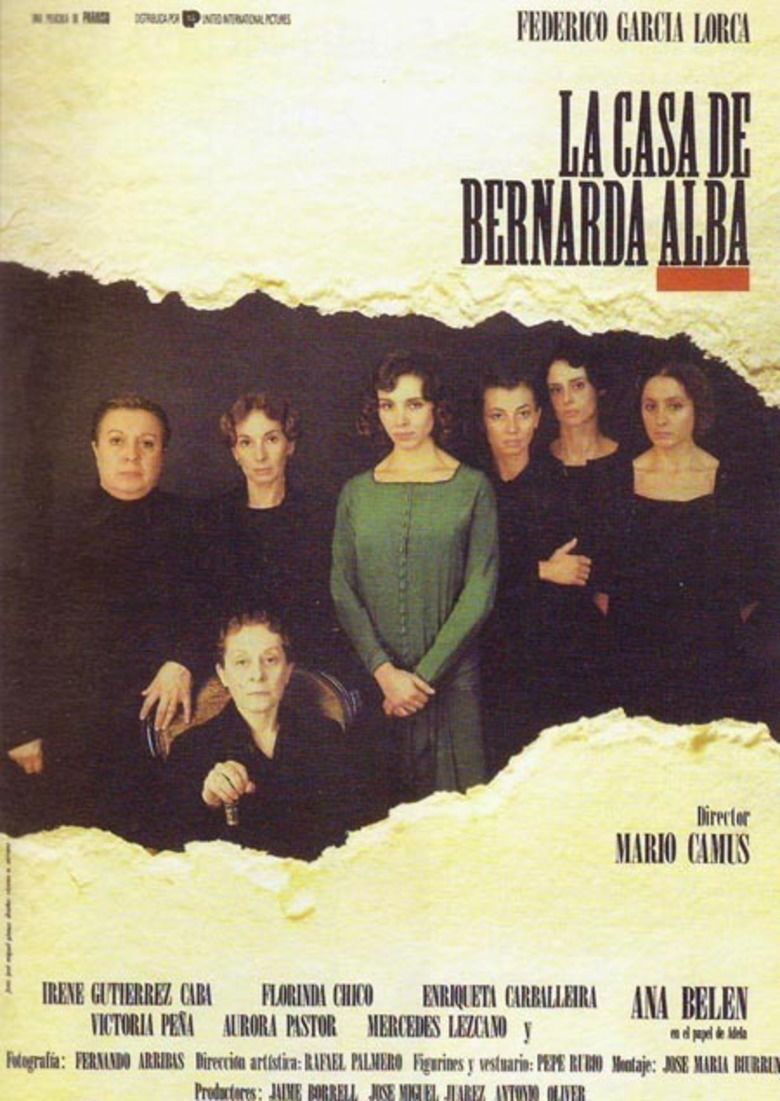 The House of Bernarda Alba (1987 film) movie poster