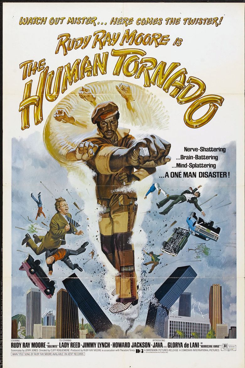 The Human Tornado movie poster