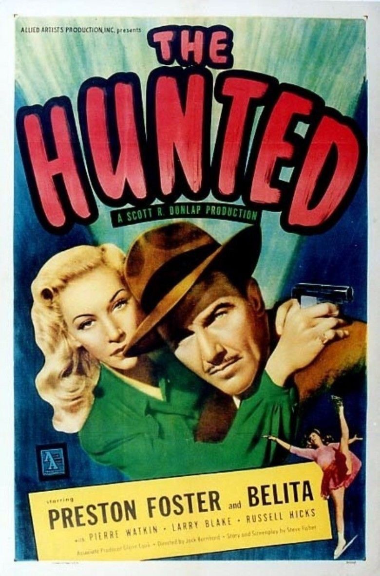 The Hunted (1948 film) movie poster
