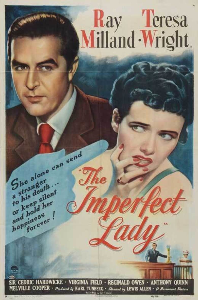 The Imperfect Lady (1947 film) movie poster