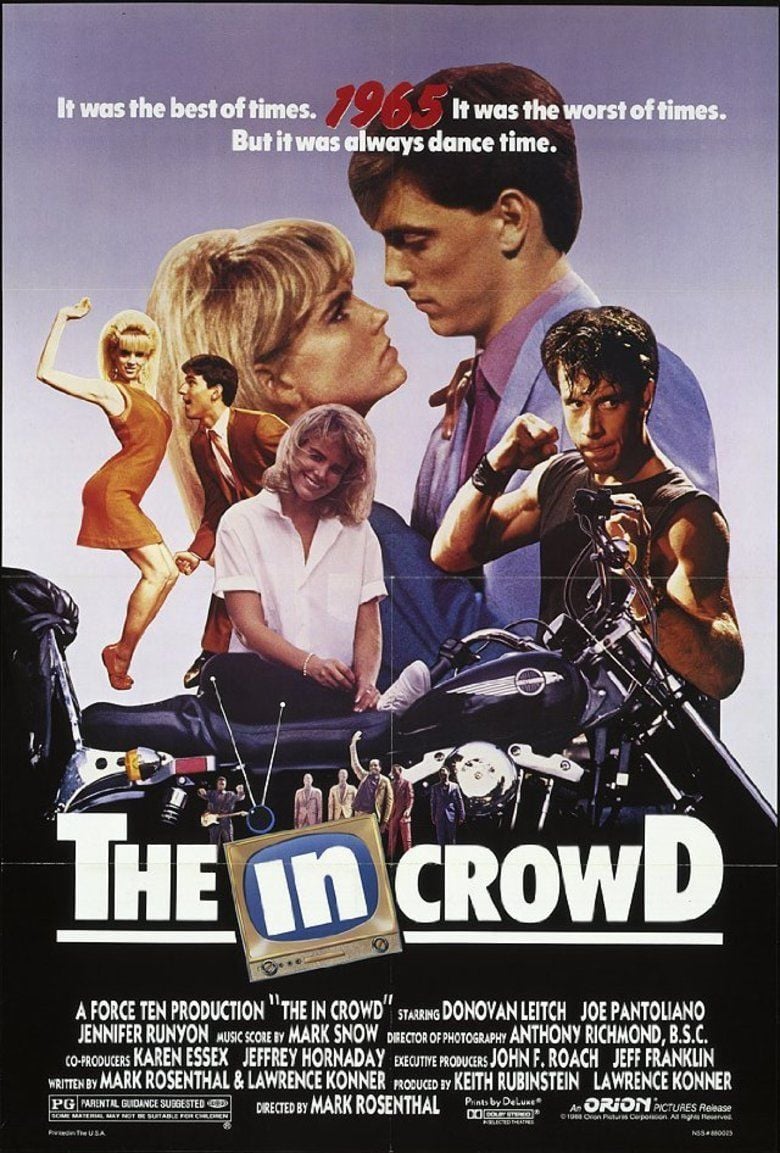 The In Crowd (1988 film) movie poster