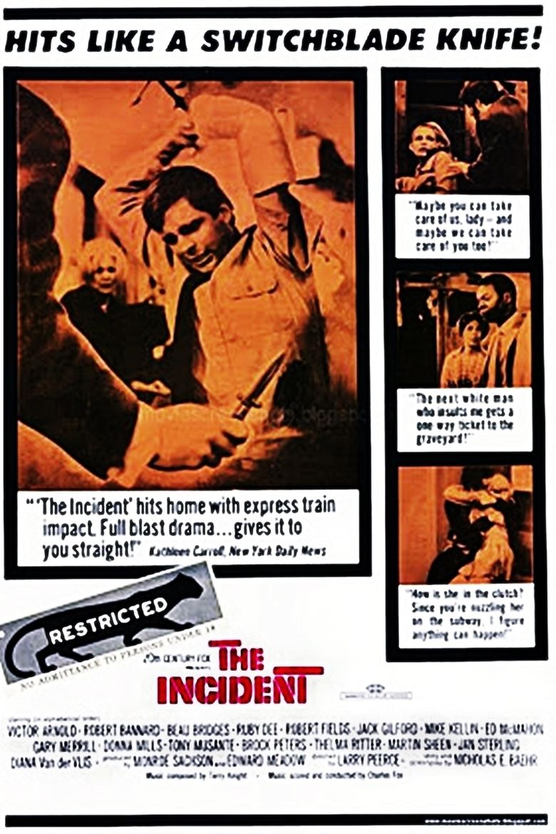 The Incident (1967 film) movie poster