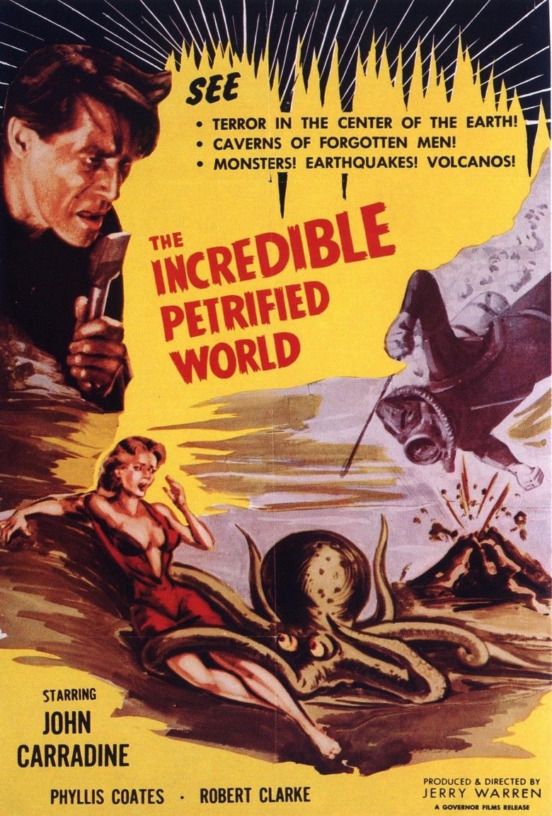 The Incredible Petrified World movie poster