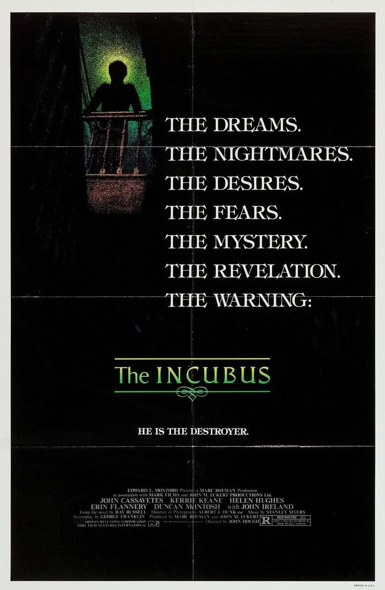 The Incubus (film) movie poster