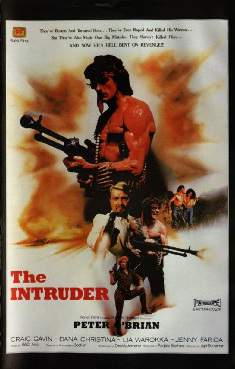 The Intruder (1986 film) movie poster