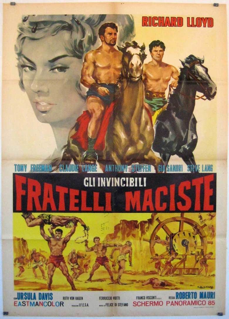 The Invincible Brothers Maciste movie poster