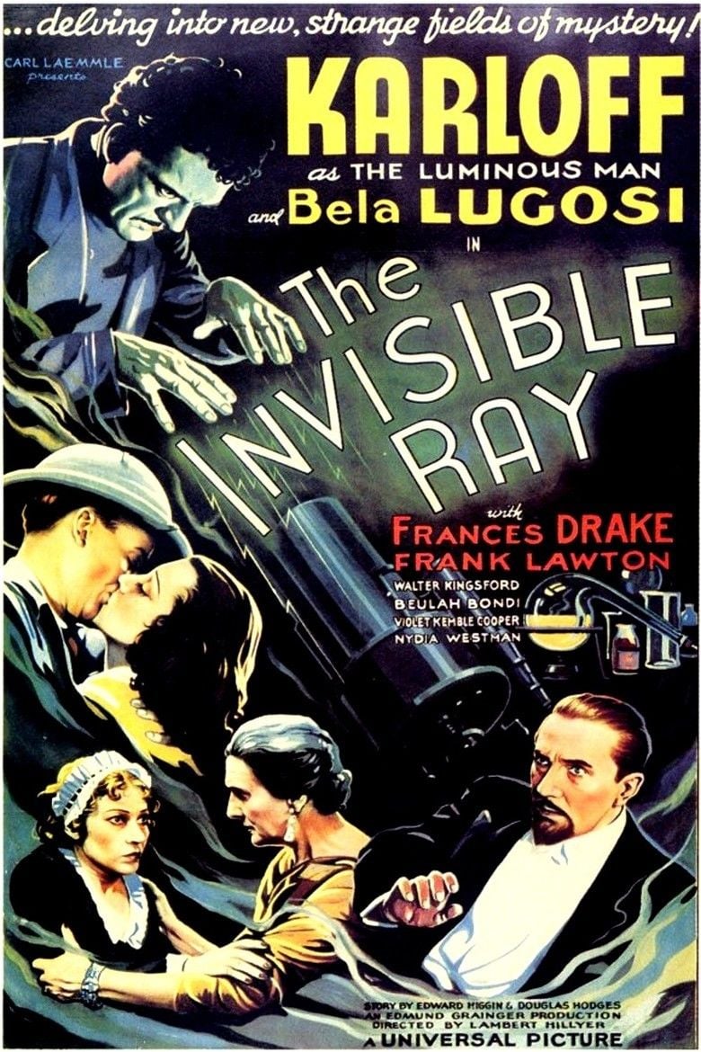 The Invisible Ray (1936 film) movie poster