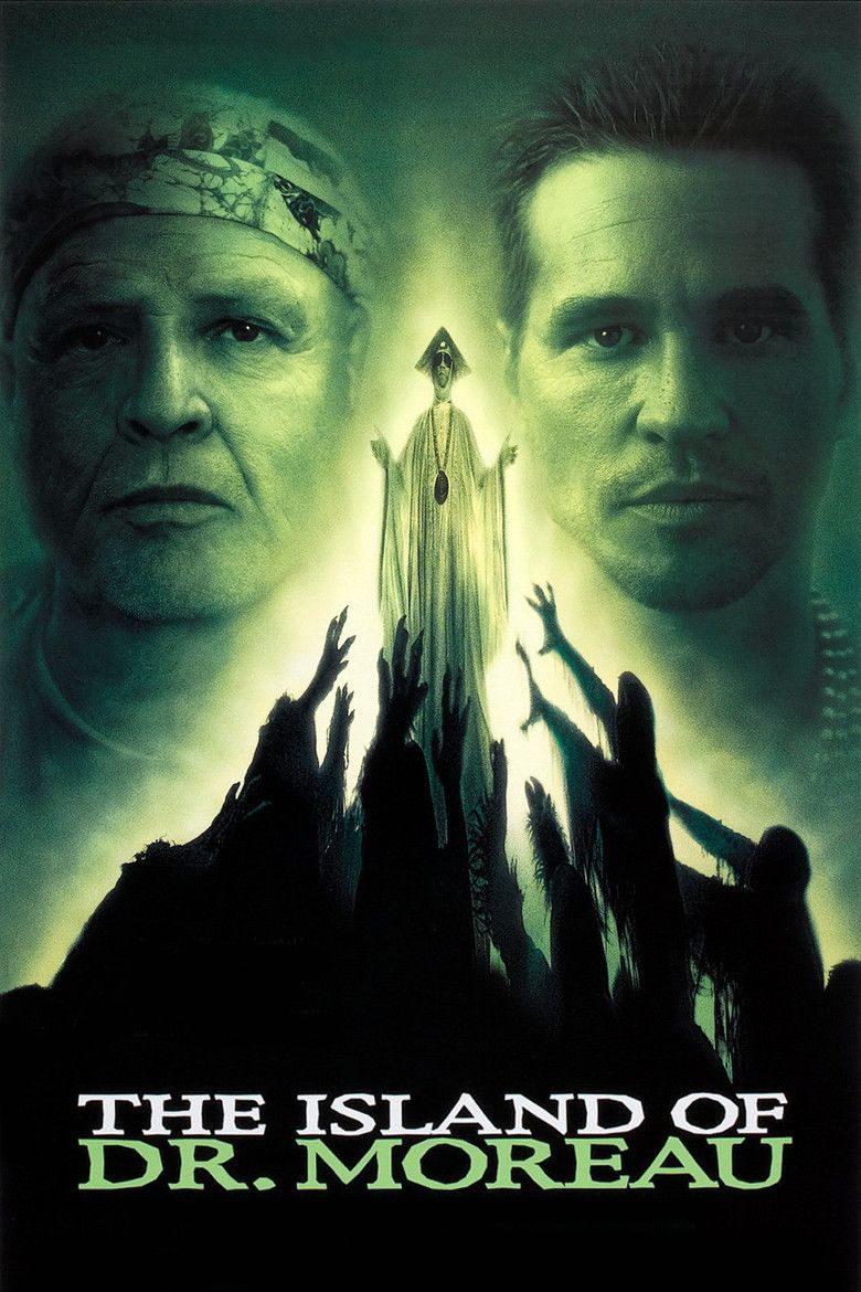The Island of Dr Moreau (1996 film) movie poster