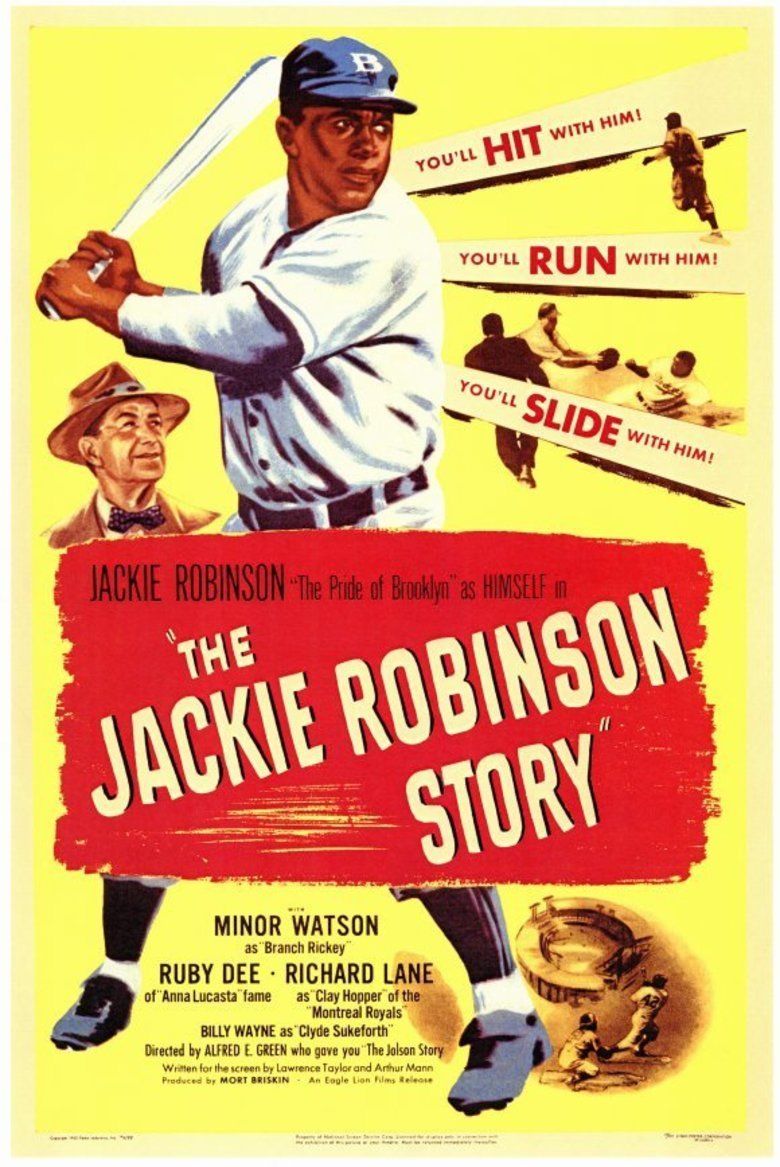 The Jackie Robinson Story movie poster