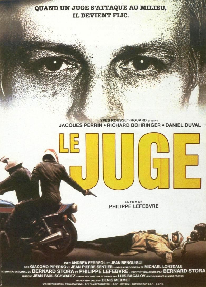 The Judge (1984 film) movie poster