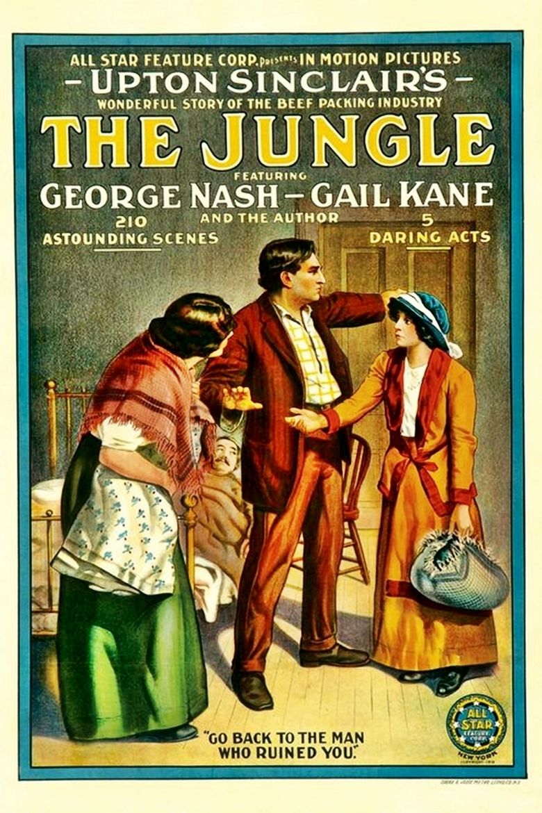The Jungle (1914 film) movie poster