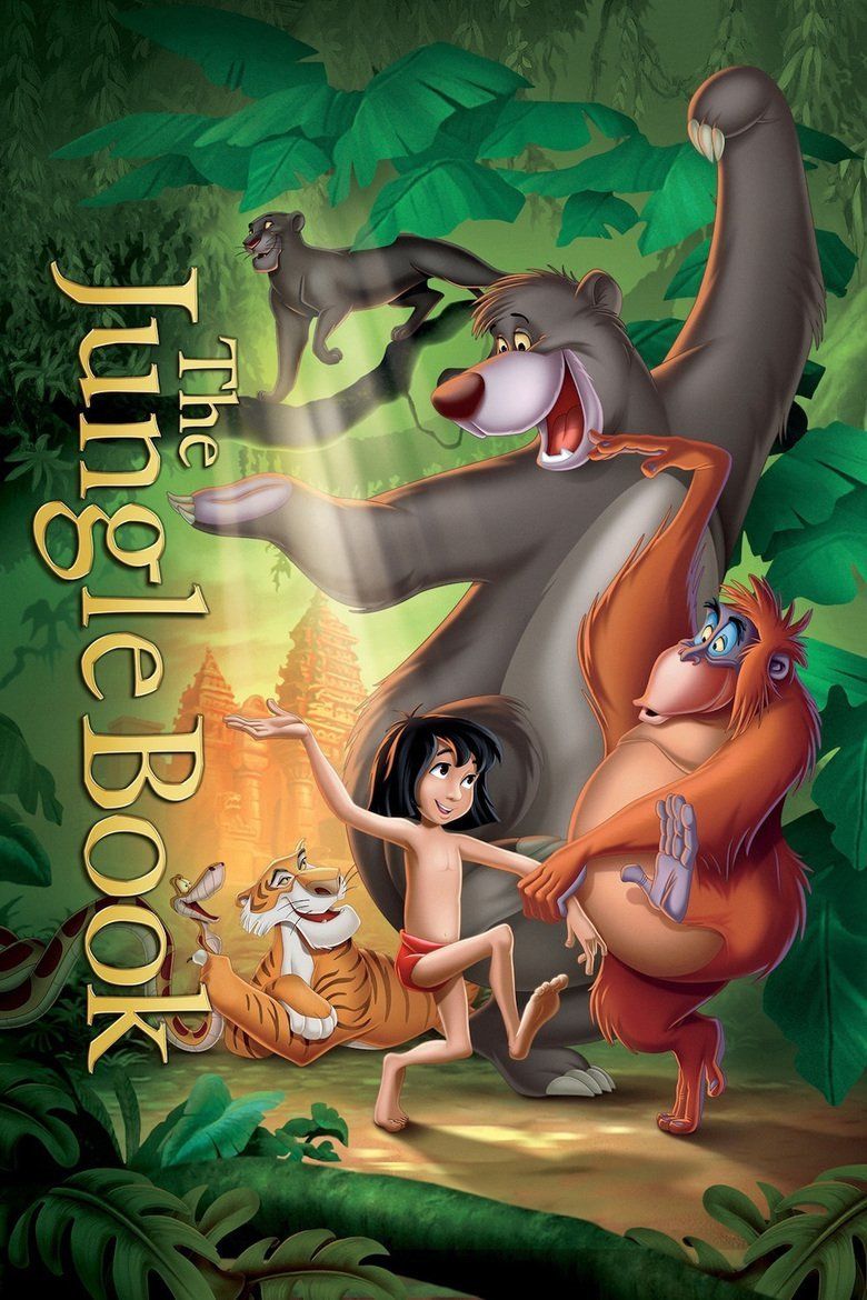 The Jungle Book (1967 film) movie poster