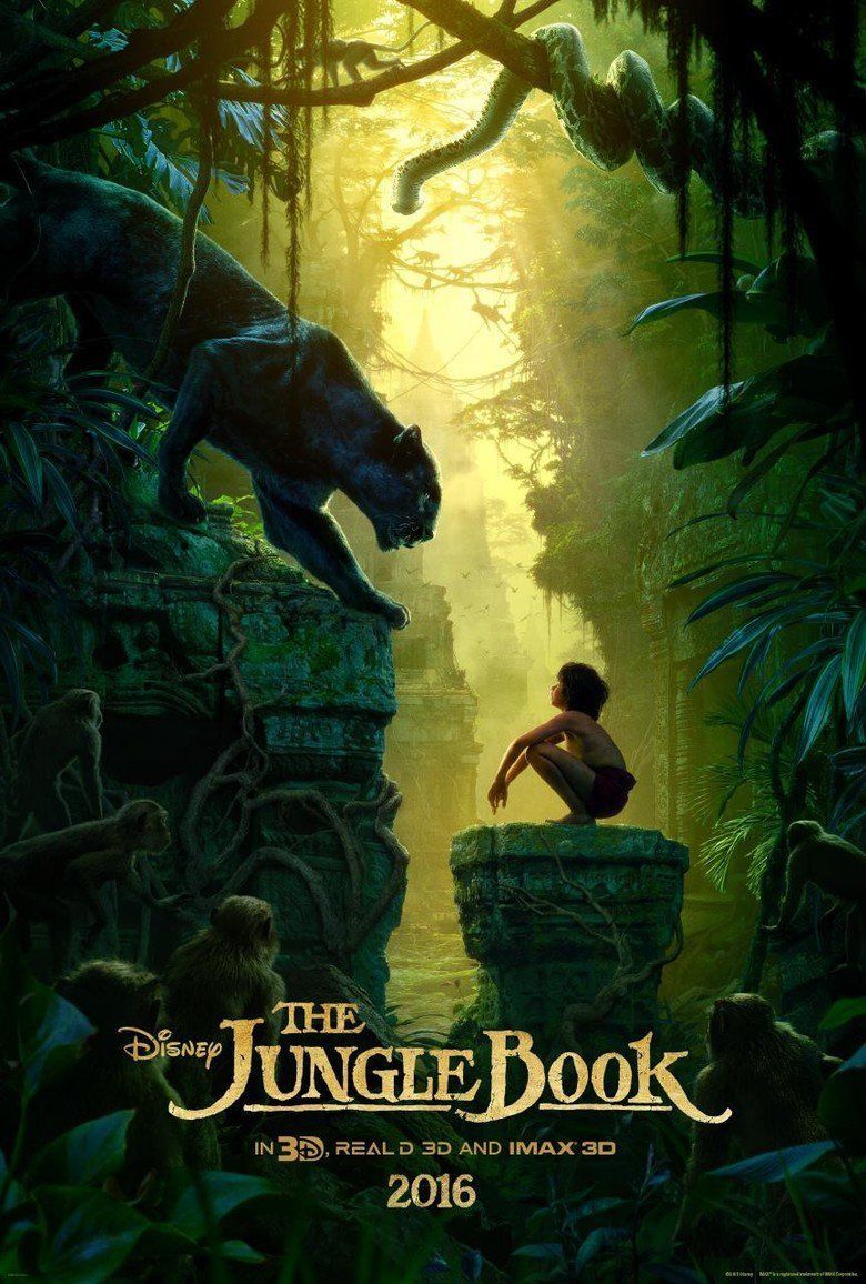 The Jungle Book (2016 film) movie poster