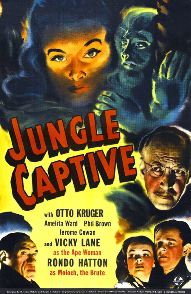 The Jungle Captive movie poster
