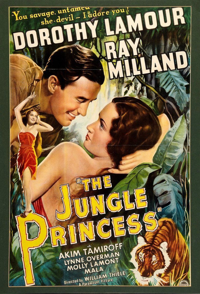 The Jungle Princess movie poster