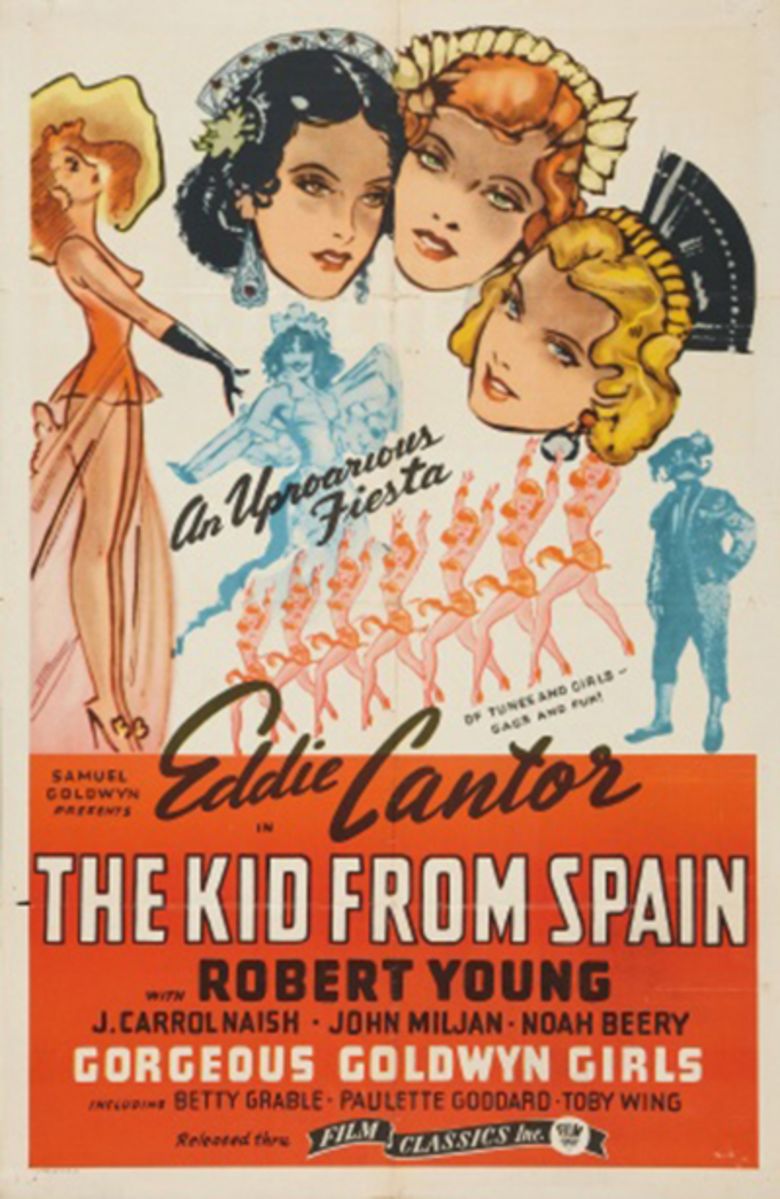 The Kid from Spain movie poster