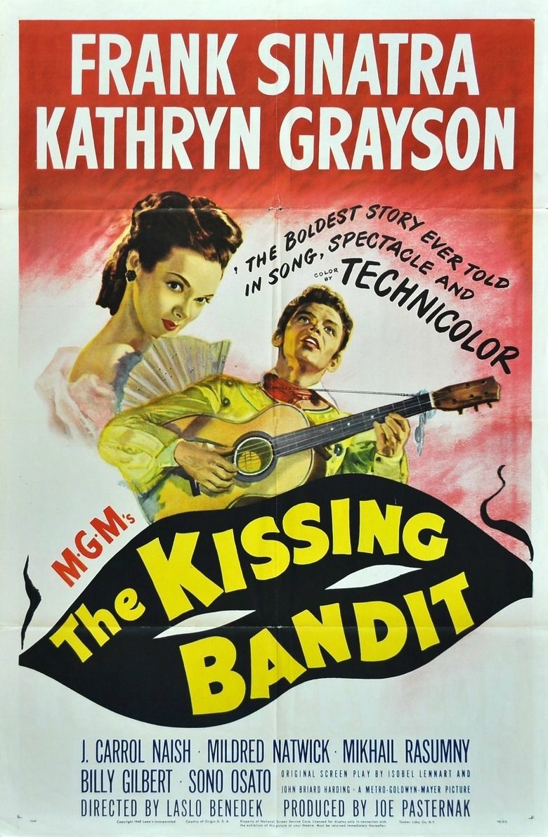 The Kissing Bandit (film) movie poster