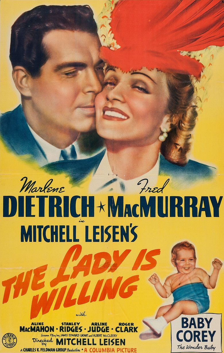 The Lady Is Willing (1942 film) movie poster