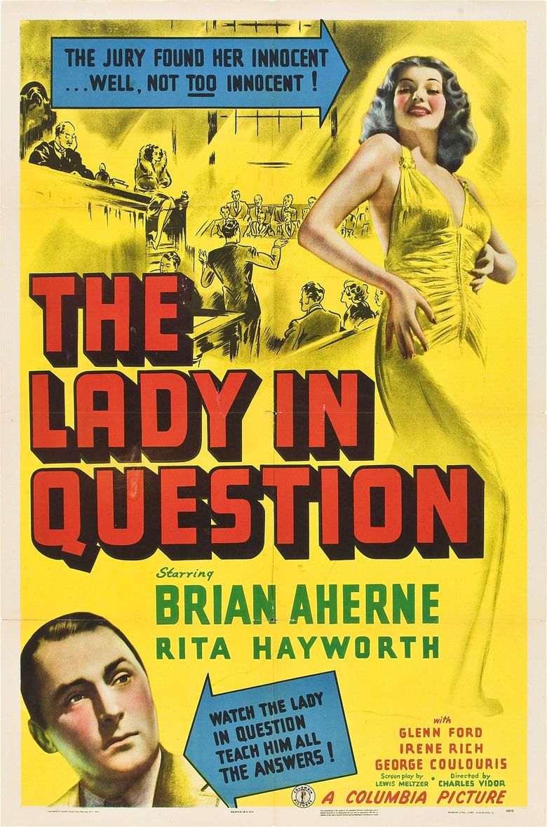 The Lady in Question movie poster