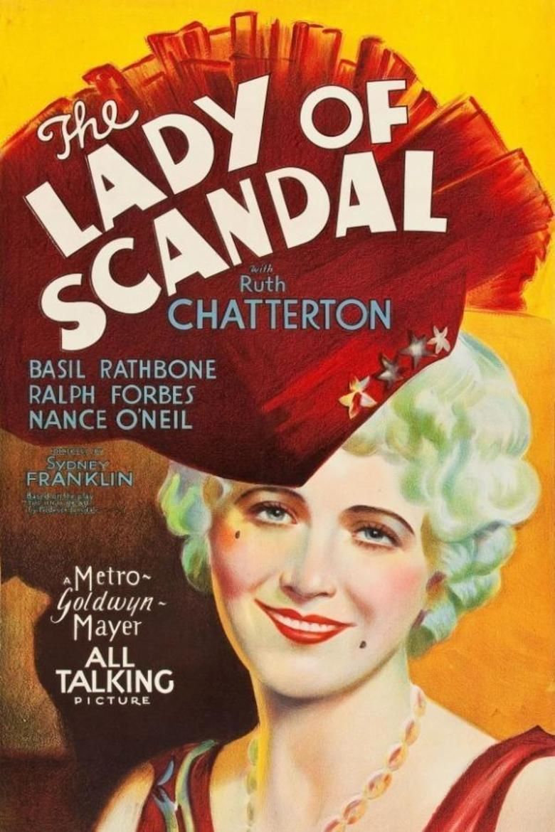 The Lady of Scandal movie poster