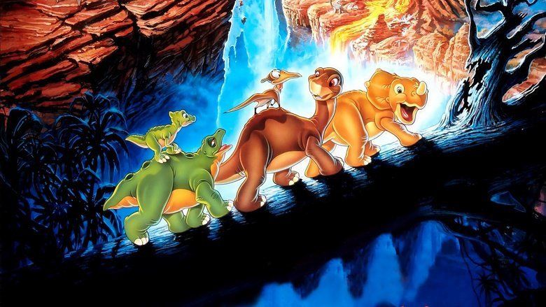 The Land Before Time movie scenes