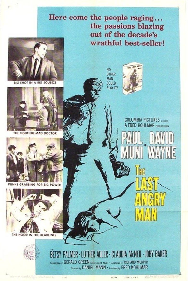 The Last Angry Man movie poster
