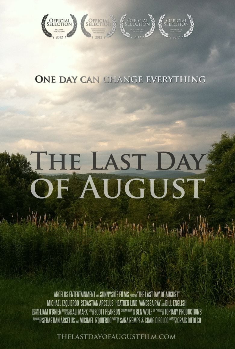 The Last Day of August movie poster