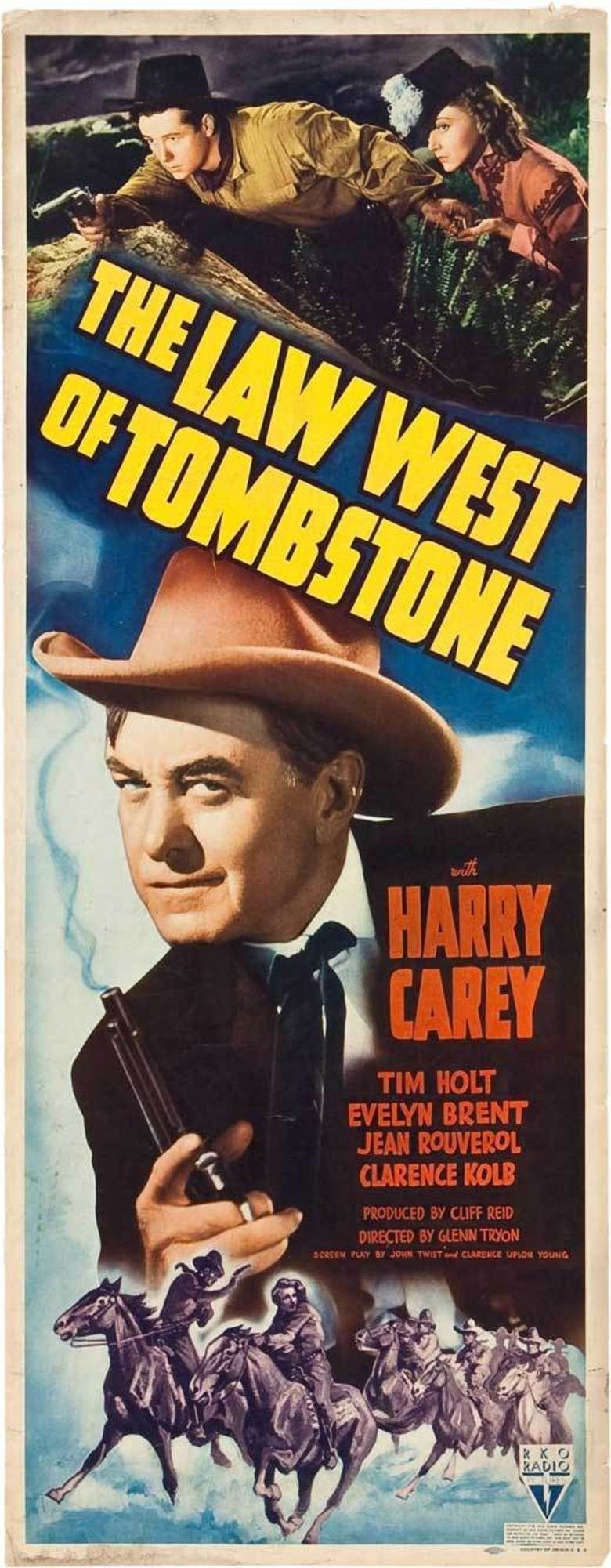 The Law West of Tombstone movie poster