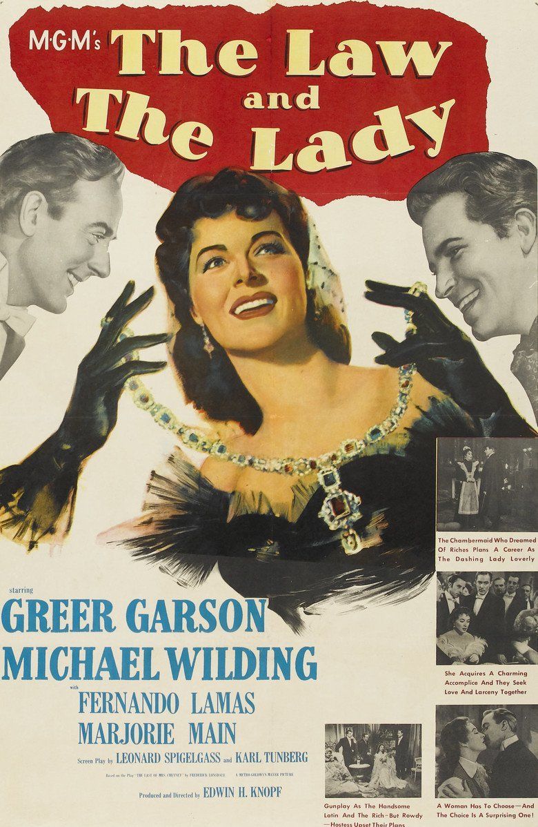 The Law and the Lady (film) movie poster