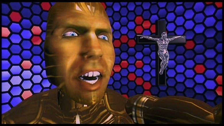 The Lawnmower Man (film) movie scenes